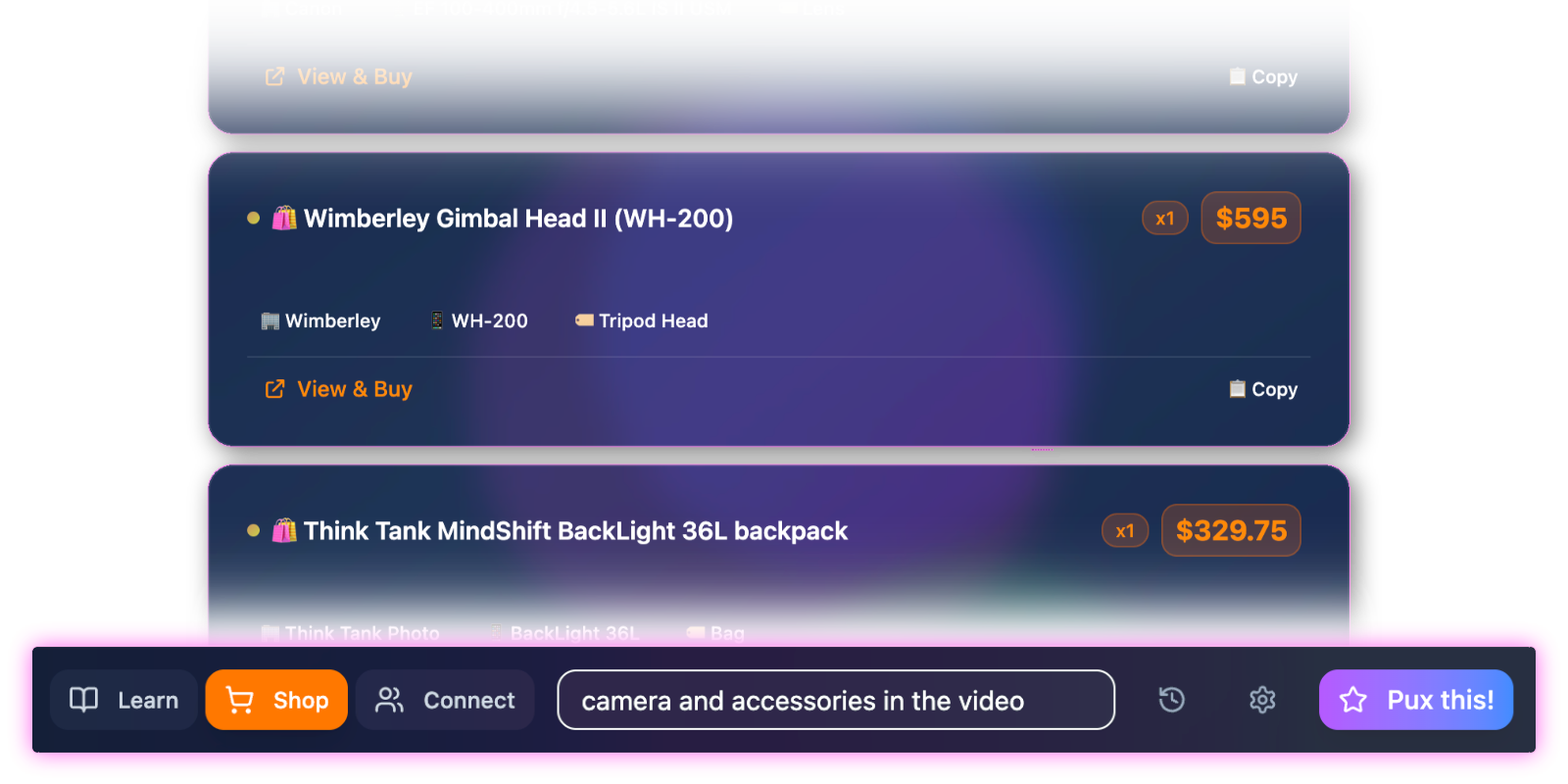 Smart connecting with the creator and community